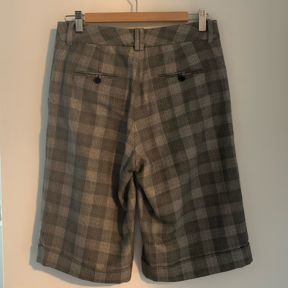 Plaid Robert Rodriguez shorts (with shimmer detail!) - Picture 3 of 5